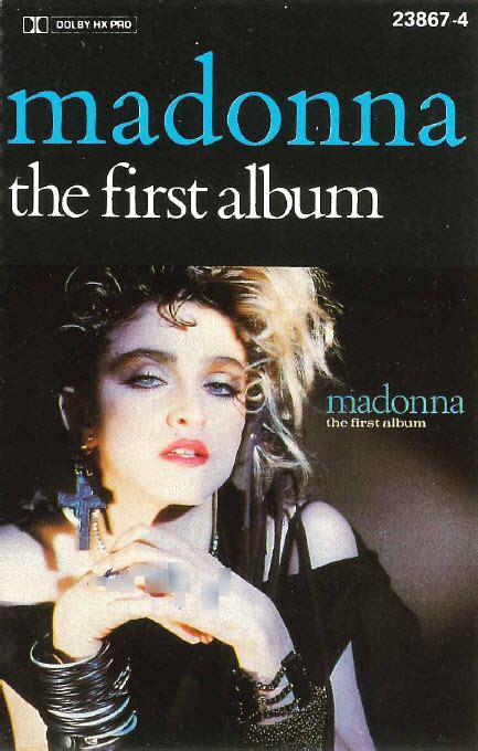 Madonna The First Album Cassette Discogs