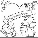 Coloring Happy Mother Pages Mothers Comments sketch template
