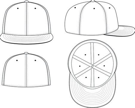 baseball cap outline images browse  stock  vectors