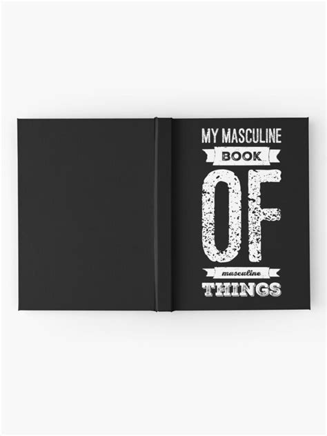masculine book  masculine  blank notebook diary journal