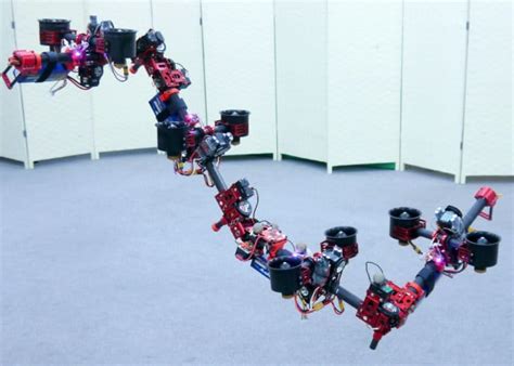 flying dragon drone  shape mid flight geeky gadgets