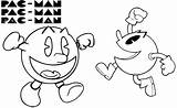 Pacman Pac Coloringpagesfortoddlers sketch template
