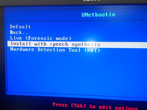 unetbootin boot screen tecmint linux howtos tutorials guides