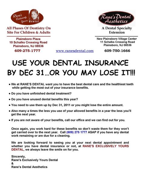 year  letter   dental insurance  dec st flickr
