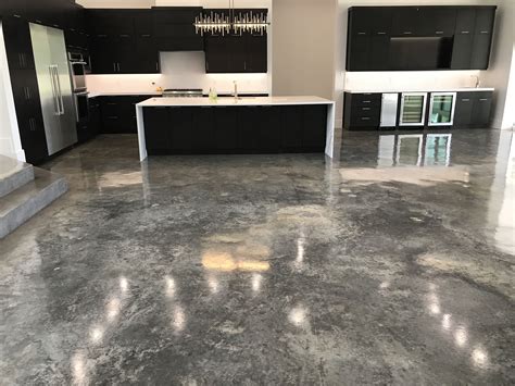 concrete flooring floor