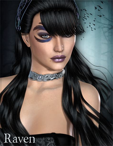 Raven Princess Of The Night Daz 3d