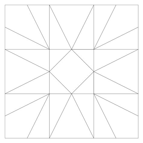imaginesque quilt block pattern  patterntemplates