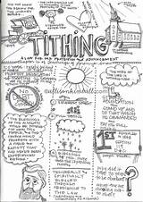 Tithing Lds Church Scripture Coloring Journal Pages Template Activities Templates sketch template