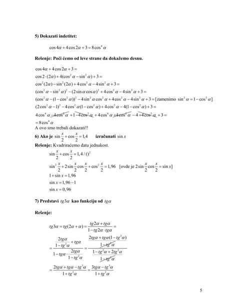 4 Trigonometrija – Page 2 – Školica Ns