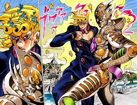 Giorno Giovanna And Gold Experience Requiem Anime Jojo Bizarre