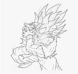 Goku Coloring Kamehameha Pages Dragon Ball Super Saiyan Kaioken Blue Deviantart Drawing Linea Transparent Sketch Template Pngkey sketch template
