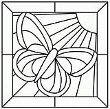 Coloring Stained Glass Window Pages Printable Popular sketch template