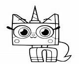 Coloring Pages Printable Unikitty Print sketch template