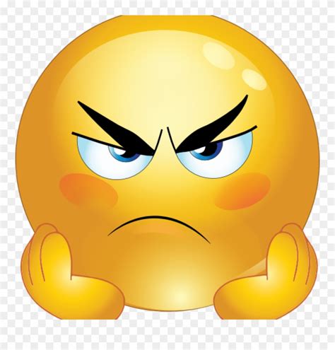 smiley clipart anger smiley anger transparent