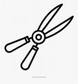 Shears Pruning Clippers Clipartkey sketch template