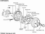 Drum Rear Brakes Components Brake Autozone Repair Fig Sonata Except Hyundai sketch template