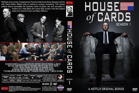 House Of Cards Season 1 Tv Dvd Custom Covers Hoc S1 Dvd Covers