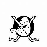 Ducks Mighty Logo Anaheim Svg Logos Vector Transparent sketch template