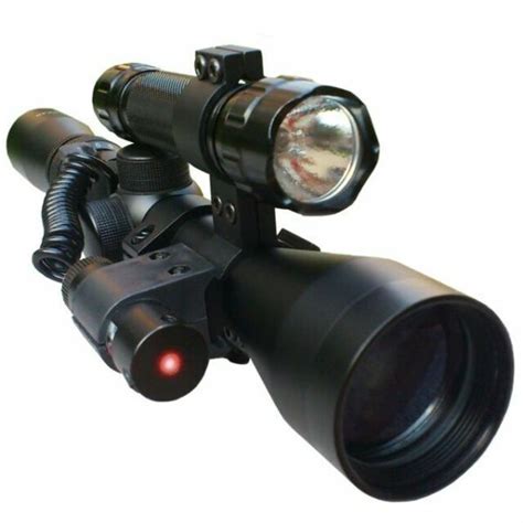 Cvlife 3 9x40 Crosshair Tactical Sniper Hunting Rifle Scope With Red