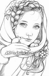Coloriage Holiday Adulte Grayscale Faces Malvorlagen sketch template