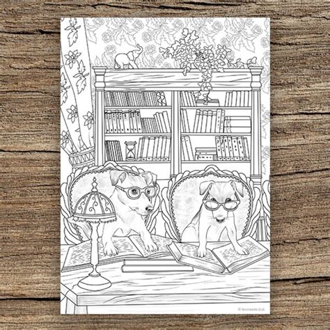 book lovers printable adult coloring page  favoreads etsy canada