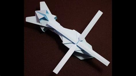 origami helicopter youtube