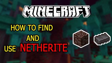 minecraft   find   netherite youtube