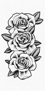 Tattoo Rosas Tattoos Rose Tatuagem Rosa Sombreadas Desings Roses Body Escolha Pasta Realista Desenho Drawing sketch template