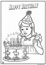 Coloring Birthday Happy Pages Doo Scooby Popular sketch template
