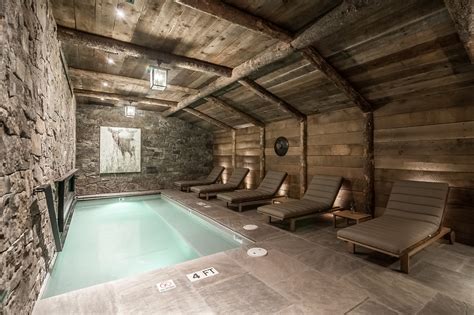indoor grotto pool   wellness center mountain sky guest ranch