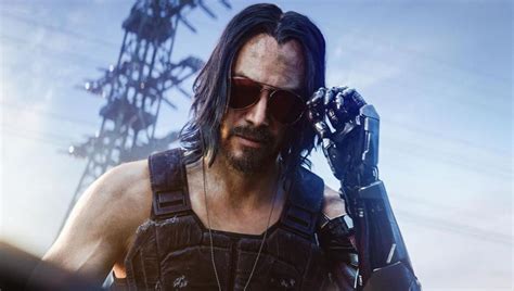Get A New Look At Cyberpunk 2077s Johnny Silverhand And Keanu Reeves