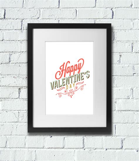 printable valentines day wall art  graffical muse