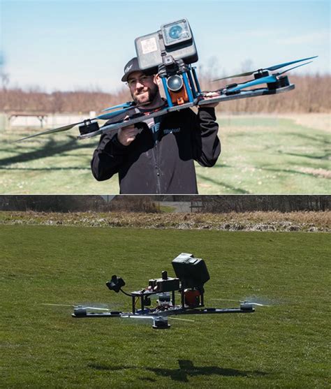 worlds largest fpv racing drone revealed  vector flight controller techeblog