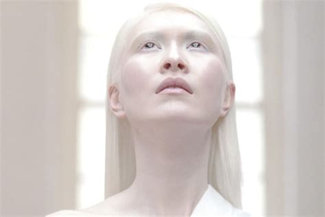 world s first albino model connie chiu on growing up in kowloon and