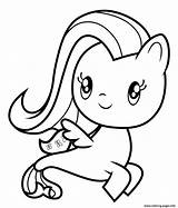 Fluttershy Coloring Colorings sketch template