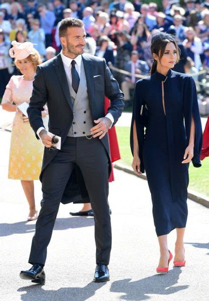 David Beckham Robbie Williams Royal Wedding Suit Anthony Formal Wear