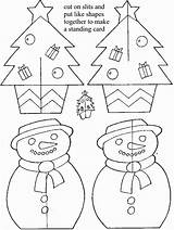 Christmas Coloring Kids Pages Crafts Craft Printable Easy Activities Templates Printables Noel Cut Print Paper Color December Make Card Coloringpagebook sketch template