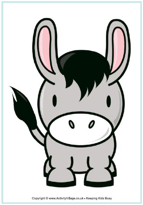 donkey pictures cartoon clipart