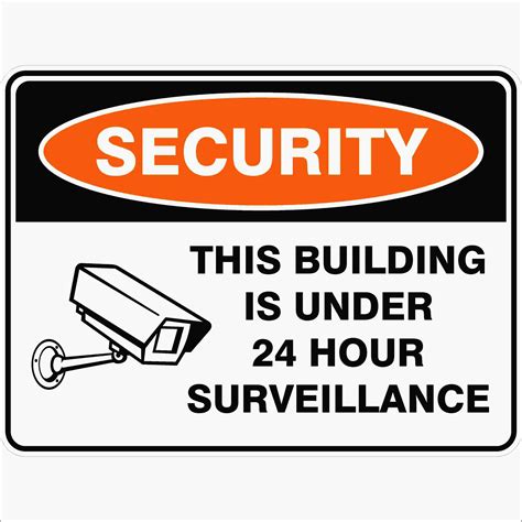 building    hour surveillance buy  discount safety signs australia