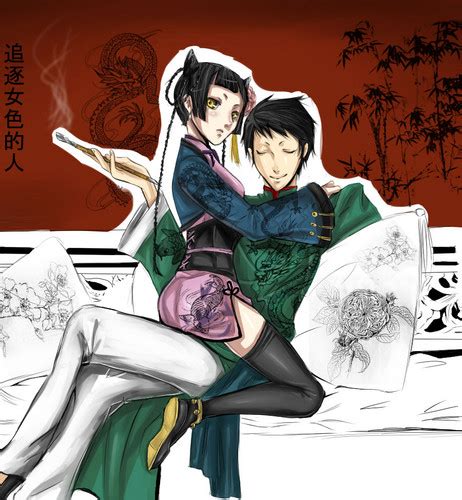 Anime Images Lau And Ran Mao Hd Wallpaper And Background