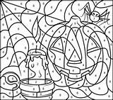 Halloween Coloring Pages Hard Candle Number Color Printables Printable Coloritbynumbers Online Adult Book Kids Games Activities Candles Choose Board Access sketch template