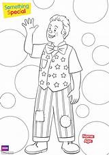 Tumble Mr Colouring Cbeebies Pages Coloring Kids Birthday Sheets Printables Choose Board Color sketch template