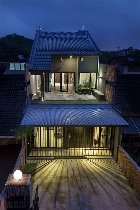 awesome terrace house design malaysia