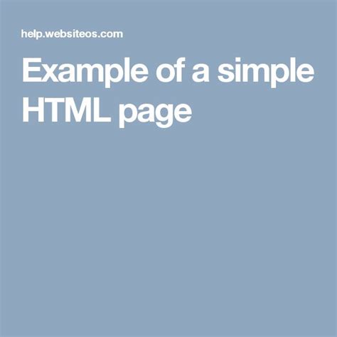 simple html page simple html simple