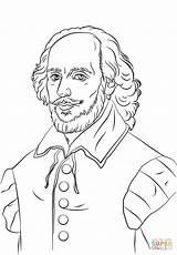 Shakespeare Hamlet Szekspir Printables Draw Poet Kolorowanka Drukuj sketch template