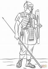 Roman Coloring Soldier Ancient Rome Pages Empire Gladiator Legionary Centurion Printable Soldiers Drawing Para Colorir Roma War Colouring Kids Supercoloring sketch template