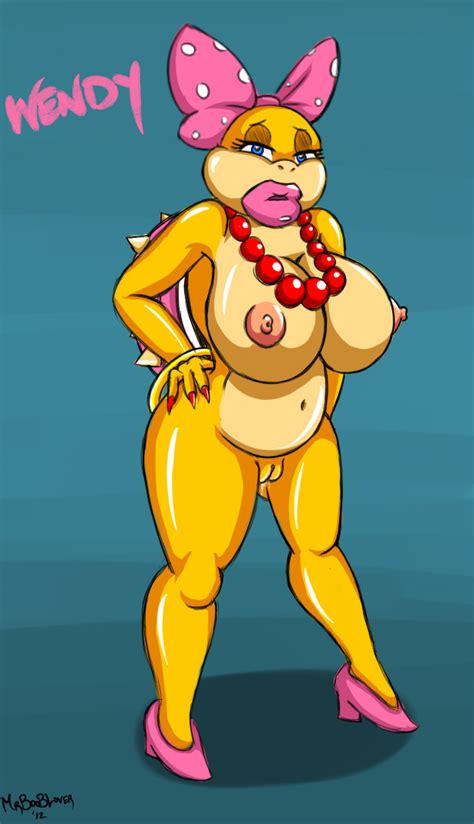 rule 34 breasts female koopa mario series nintendo