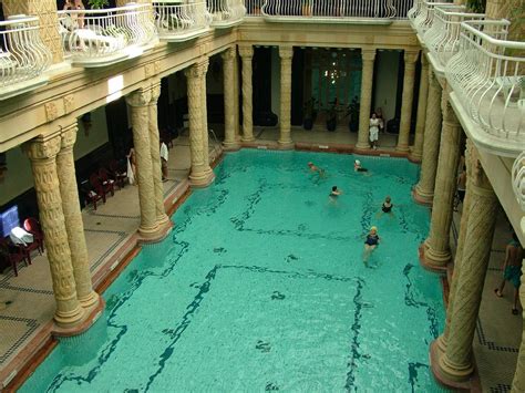 st gellert thermal bath  swimming pool budapest