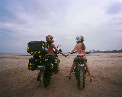 Vaune Phan Bikini Beach Biker Babes We Take You From Singapore To