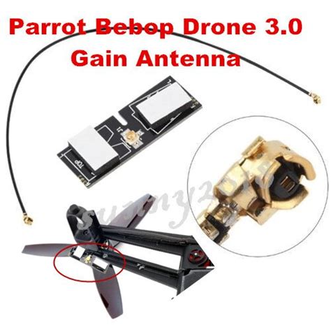 buy parrot bebop drone  quadcopter pcb dual frequency high gain antenna